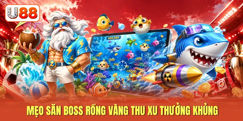 Mẹo săn boss rồng vàng thu xu thưởng khủng